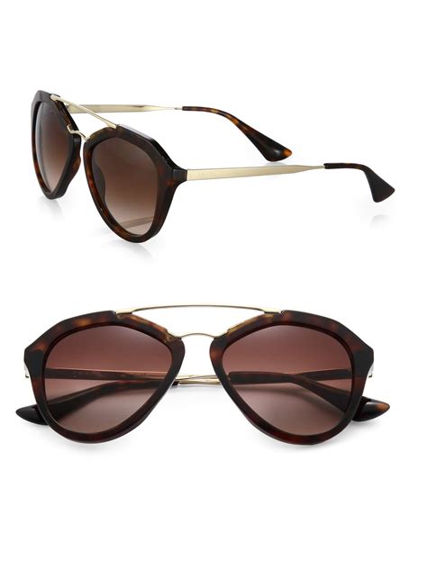 Prada Women's Cinema Sunglasses, Havana 